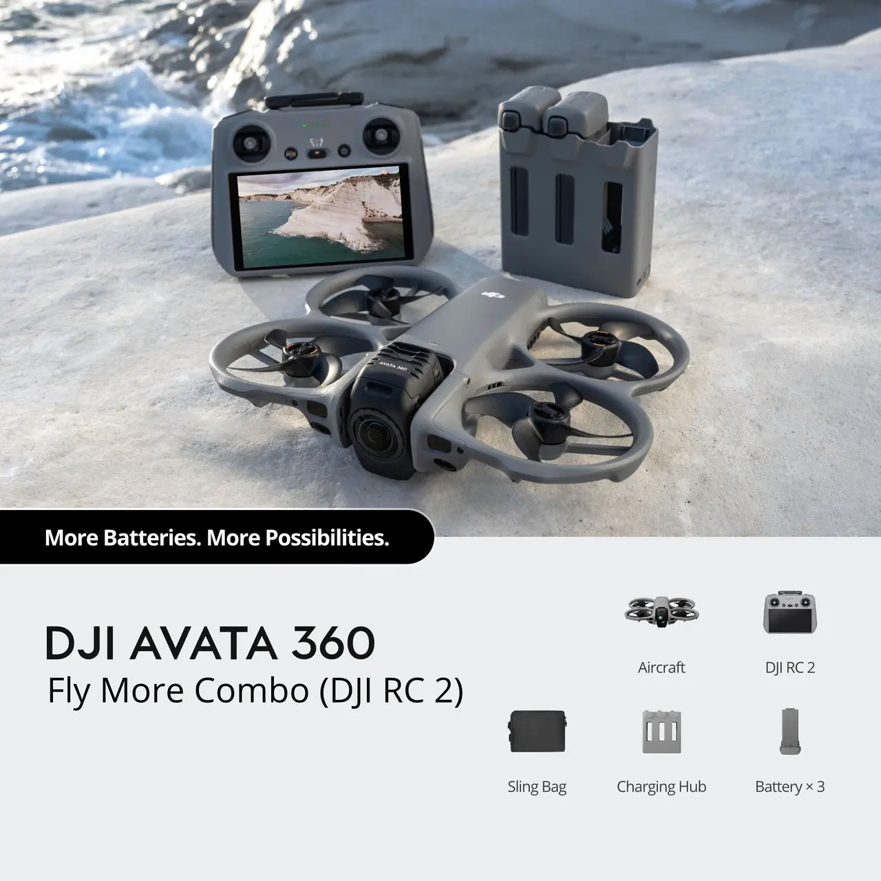 DJI Avata 360 Fly More Combo (DJI RC 2) - Image 2