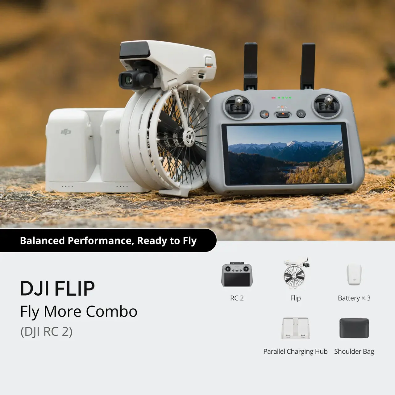 DJI Flip Fly More Combo (DJI RC 2) - Image 2